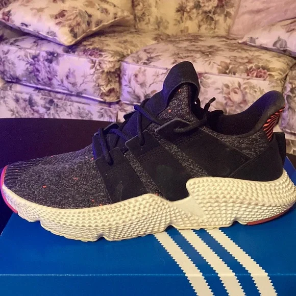 adidas gazelle silver green womens adidas Originals Prophere Bleached Black / 5